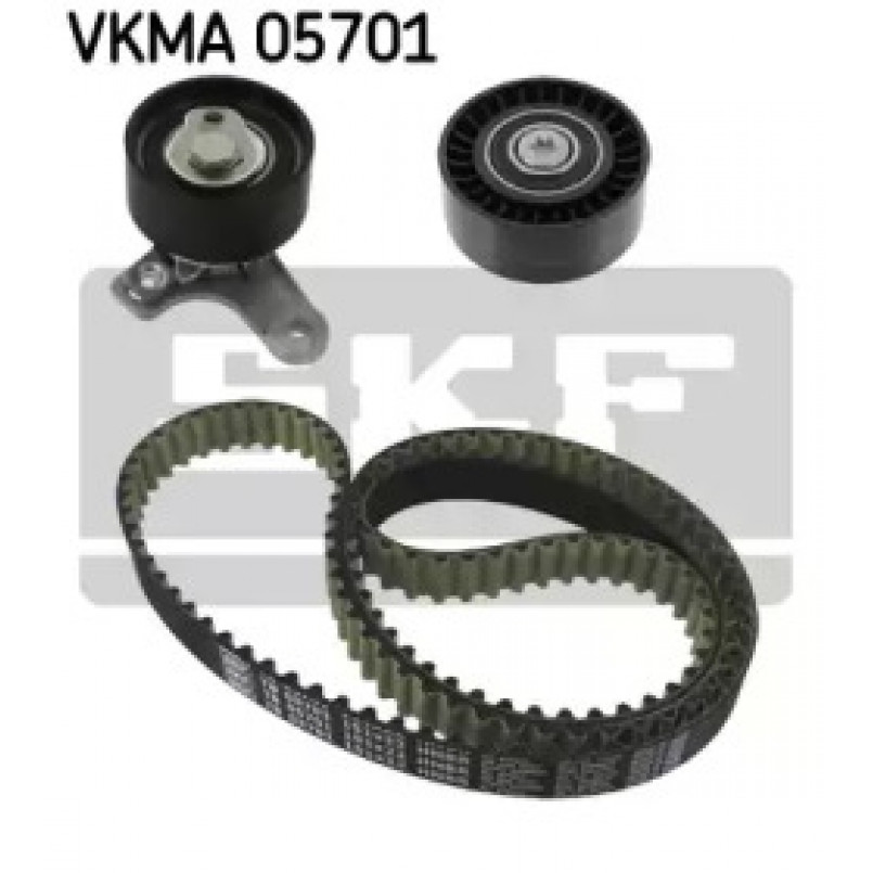 VKMA 05701 SKF Комплект (ремінь+ролики)